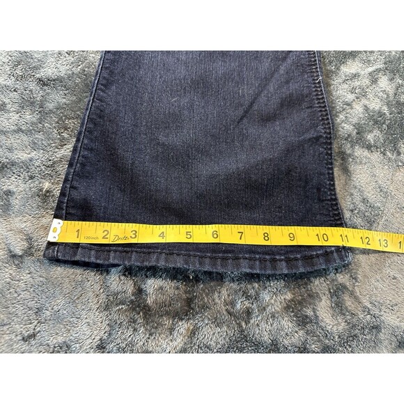 Source Of Wisdom Torrid Dark Wash Flare Jeans Size 24 - Picture 3 of 13